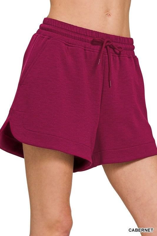 Scuba Drawstring Shorts