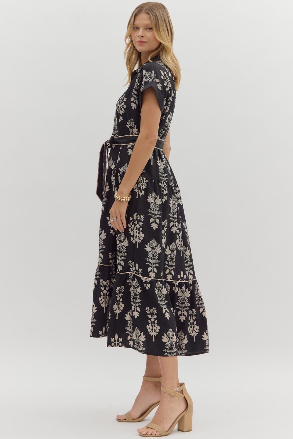 Botanical Midi Dress