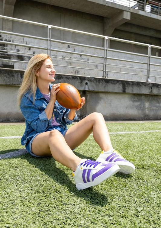 The Grace Sneakers-Purple