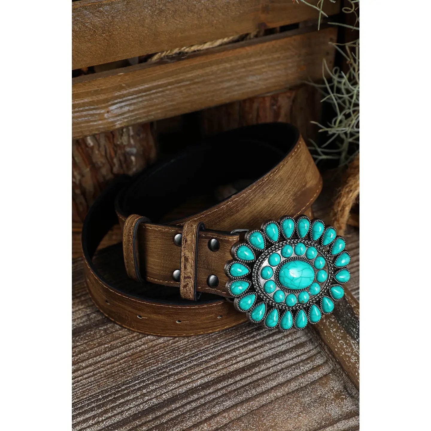 Turquoise Wide Belt