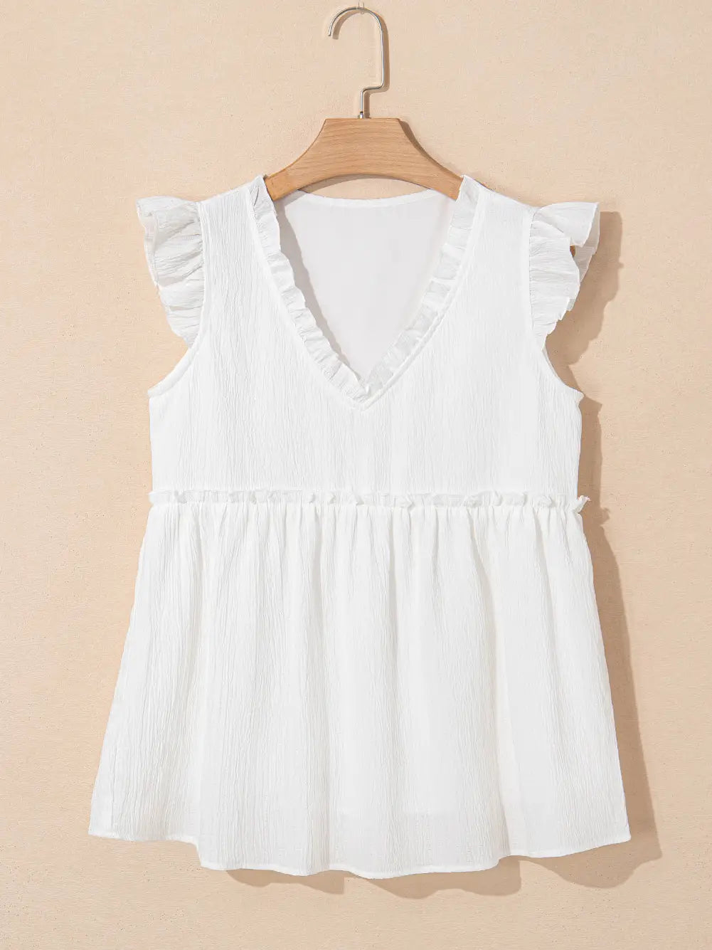 White Babydoll Blouse