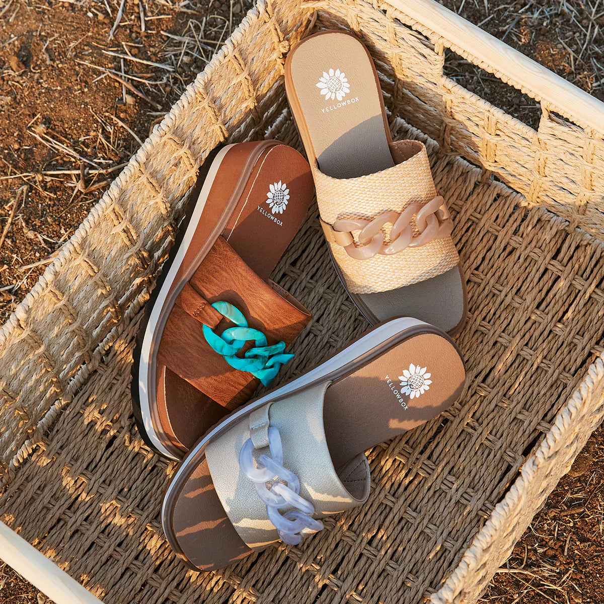Yellowbox-Alora Wedge Sandals