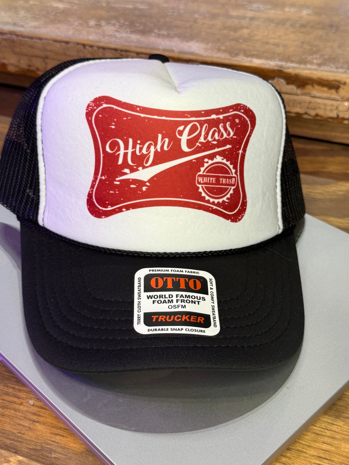 High Class White Trash Trucker Hat
