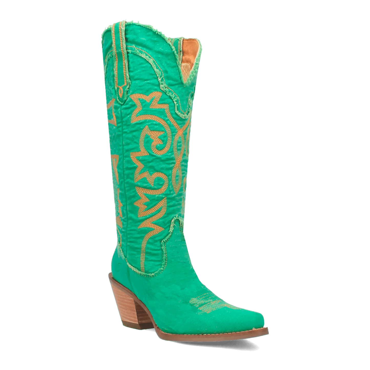 Dingo Boots-Texas Tornado Green - Twisted Sisters Shoetique