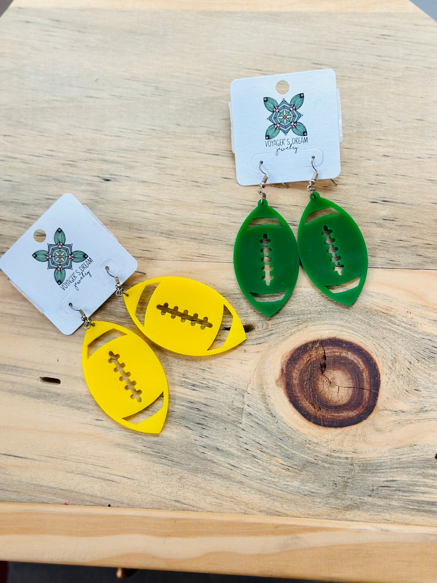 Football Earrings