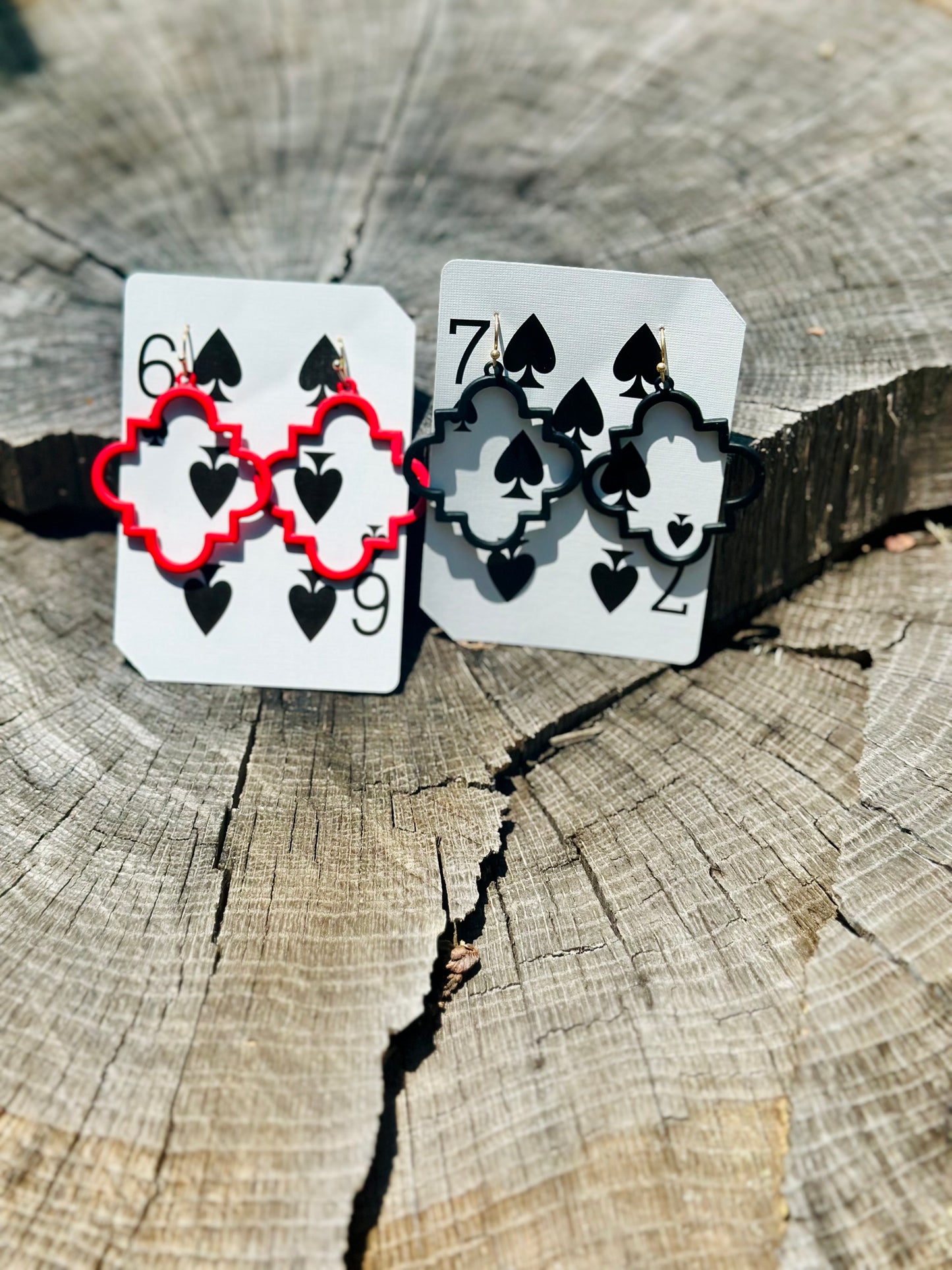 Matte Dangle Earrings - Twisted Sisters Shoetique