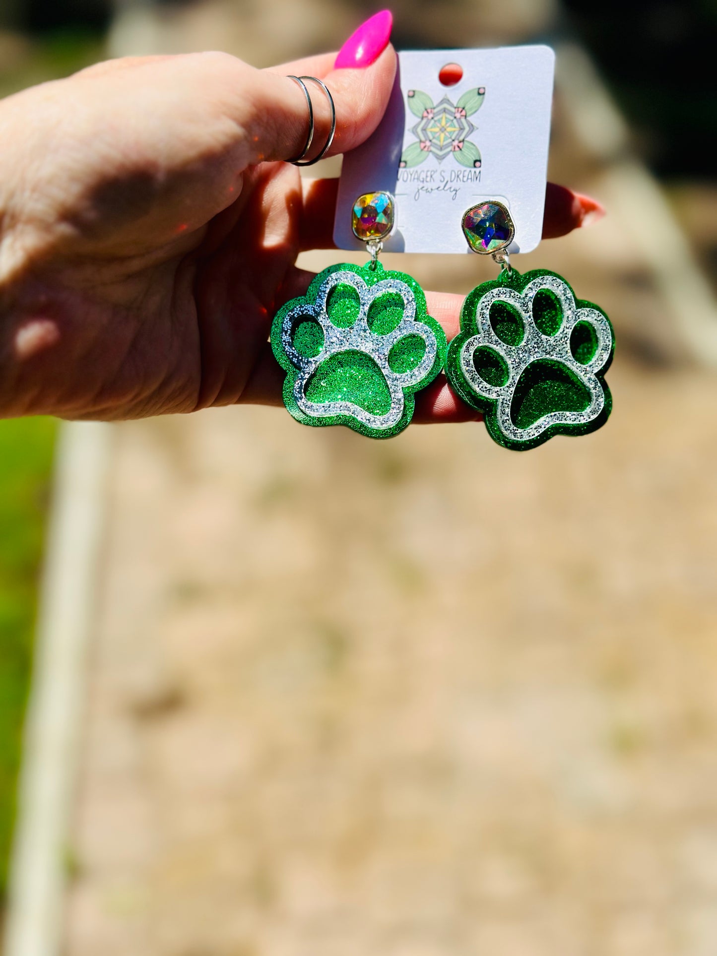 Bear Paw Earrings