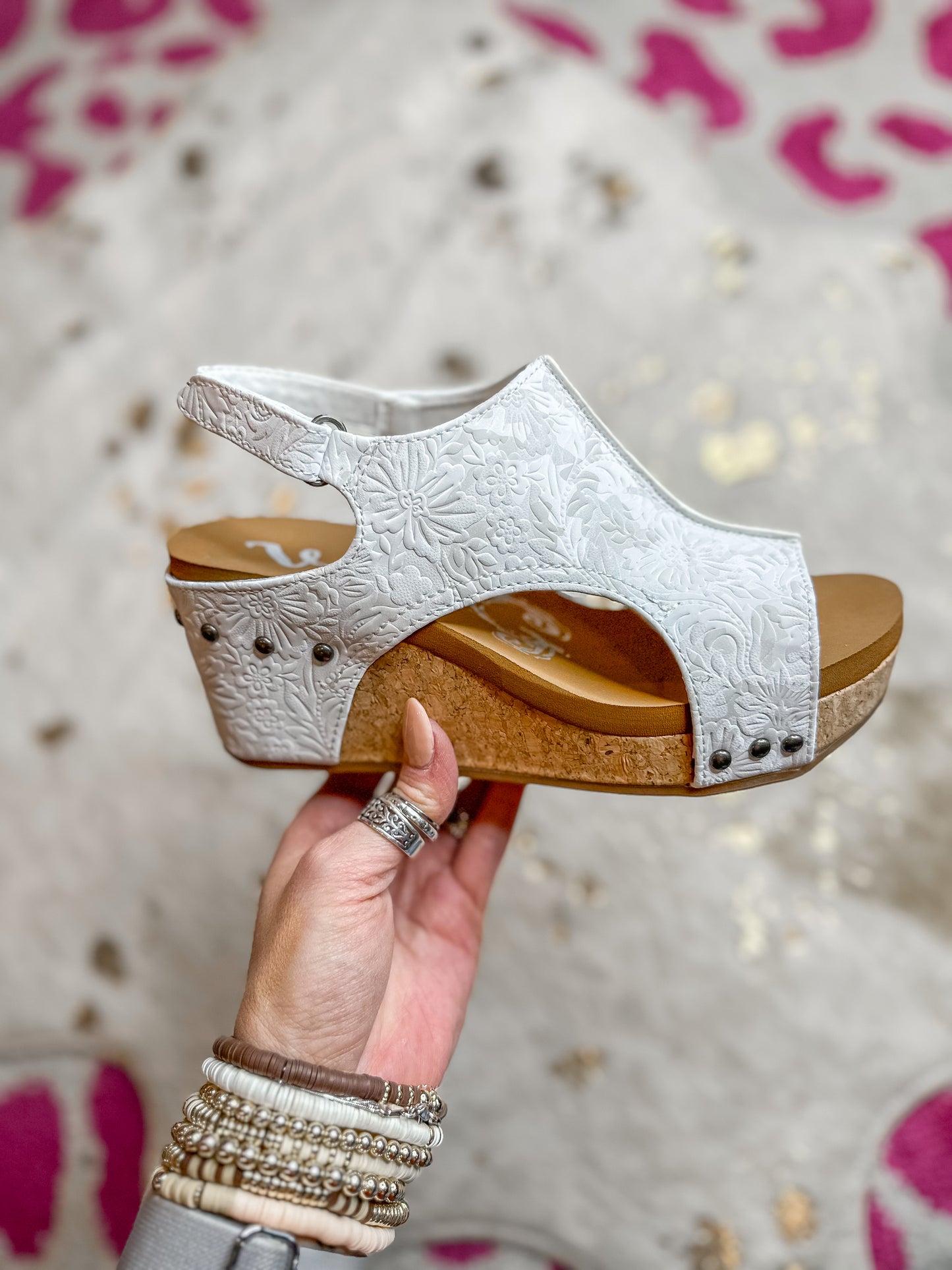 Tooled Liberty Wedge - Twisted Sisters Shoetique