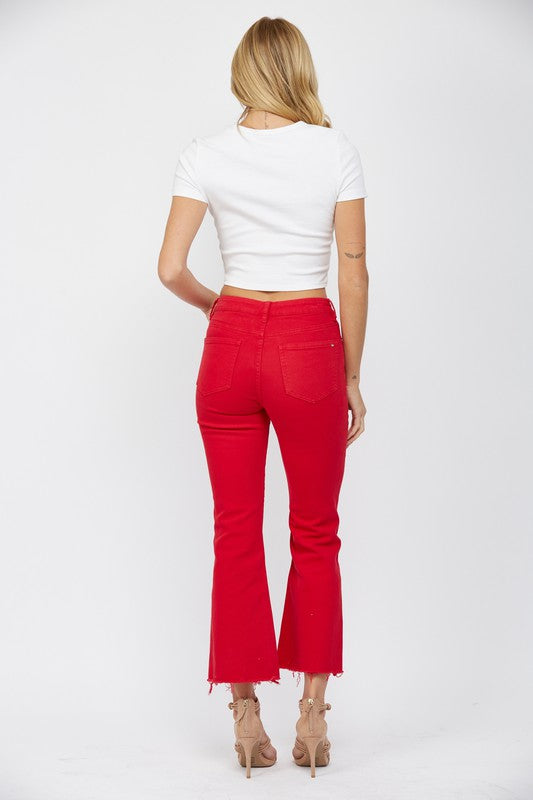 Mica Denim-Husker Red High Rise