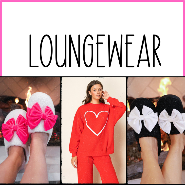 Women’s boutique loungewear from Twisted Sisters Shoetique featuring cozy lounge sets and everyday comfort styles
