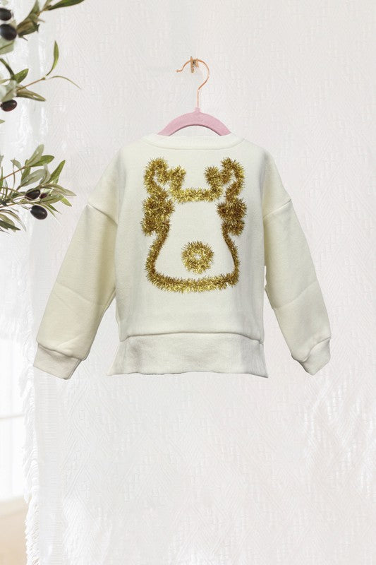 Kids-Reindeer Pullover