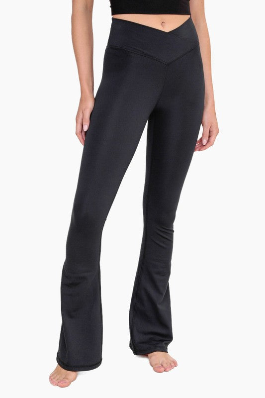 Venice Crossover Waist Yoga Pants