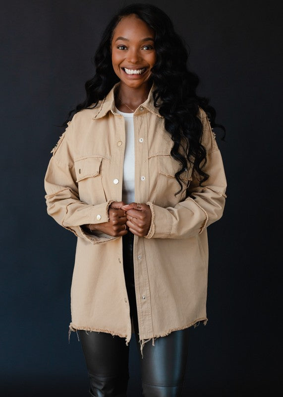 Tan Whiskey Weather Jacket