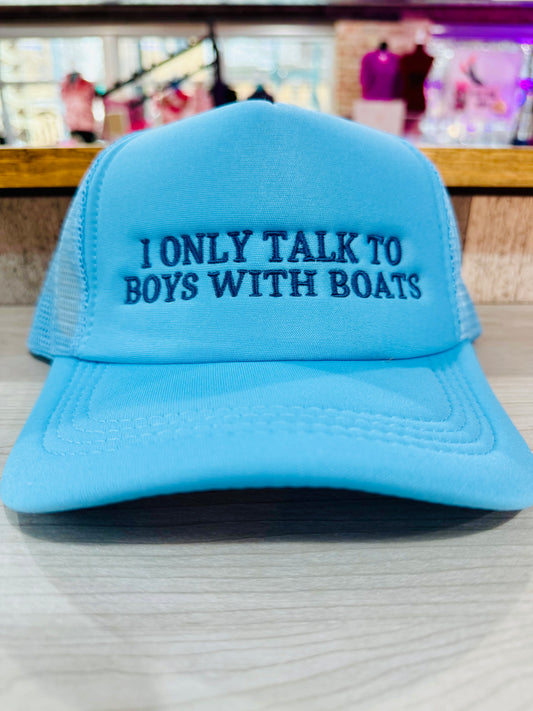 Boys with Boats Trucker Hat