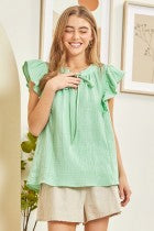 Cotton Sage Blouse