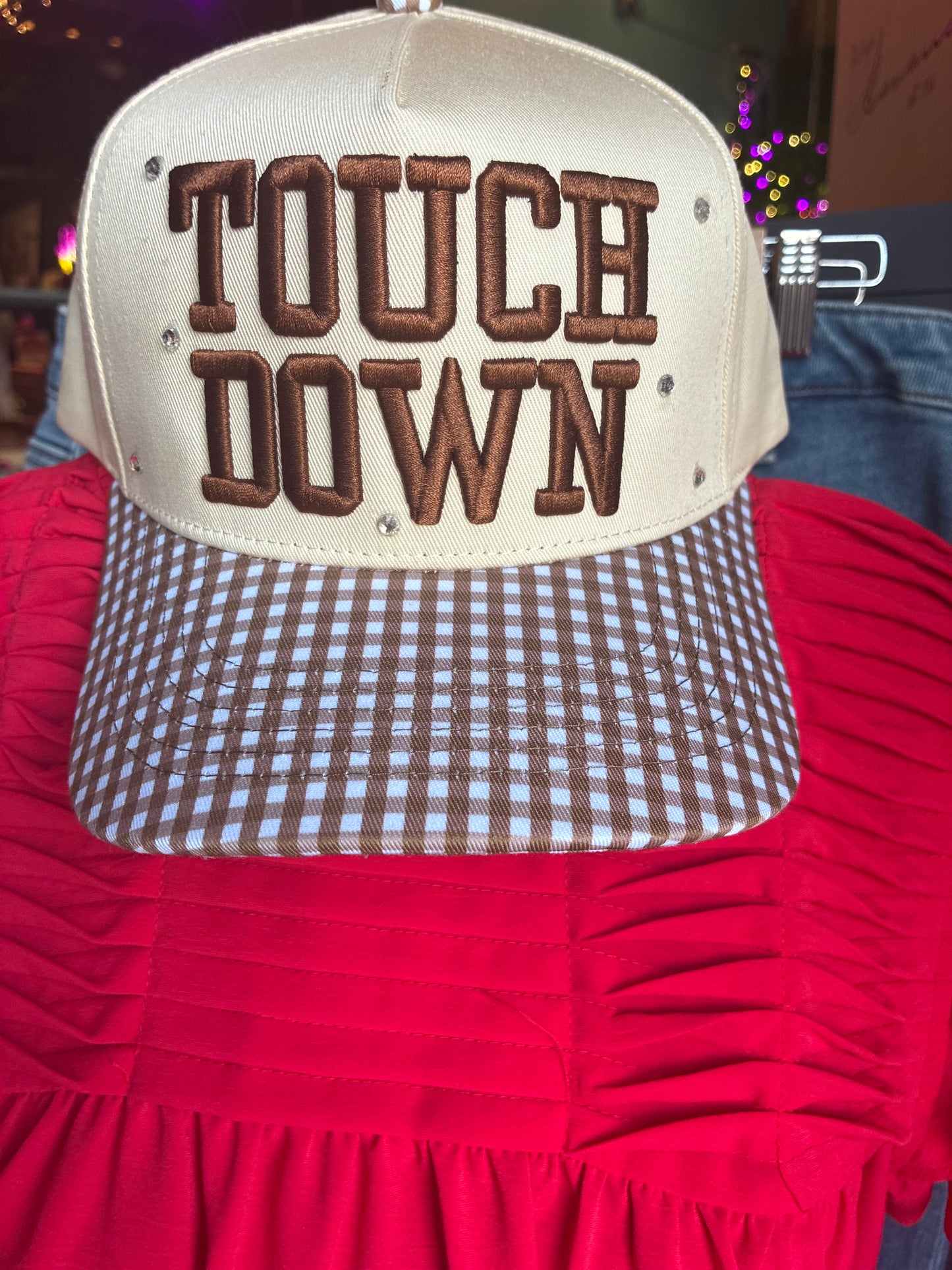 Touch Down Embroidered Trucker Hat