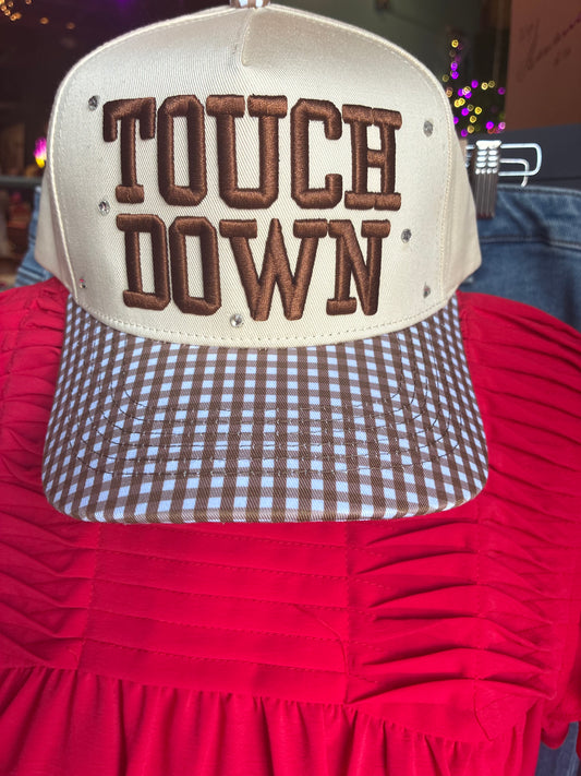 Touch Down Embroidered Trucker Hat