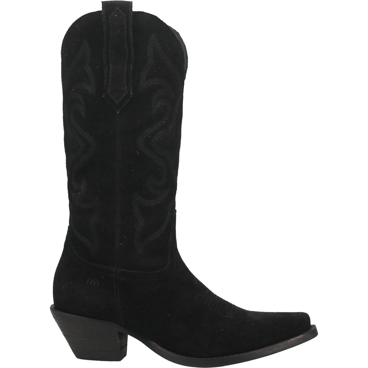 Dingo 1969 Out West Black Suede Western Boots - Twisted Sisters Shoetique