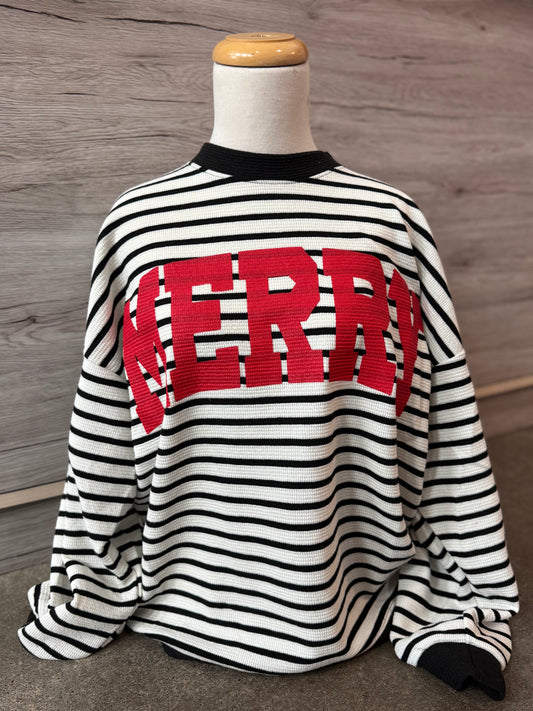 Merry Stripe Long Sleeve