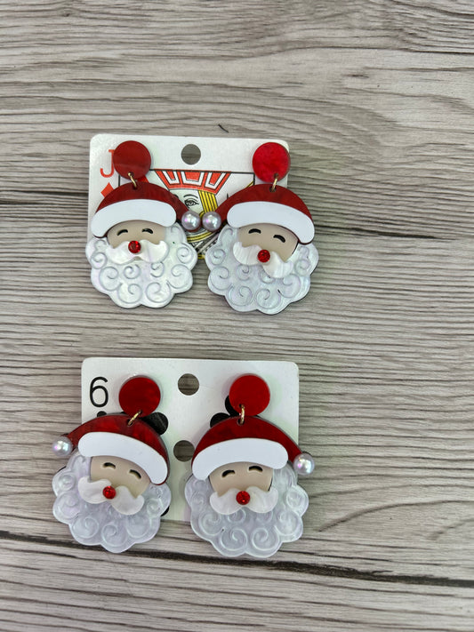 Santa Earrings