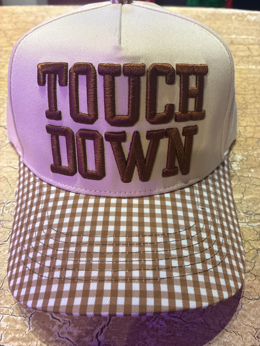 Touch Down Embroidered Trucker Hat
