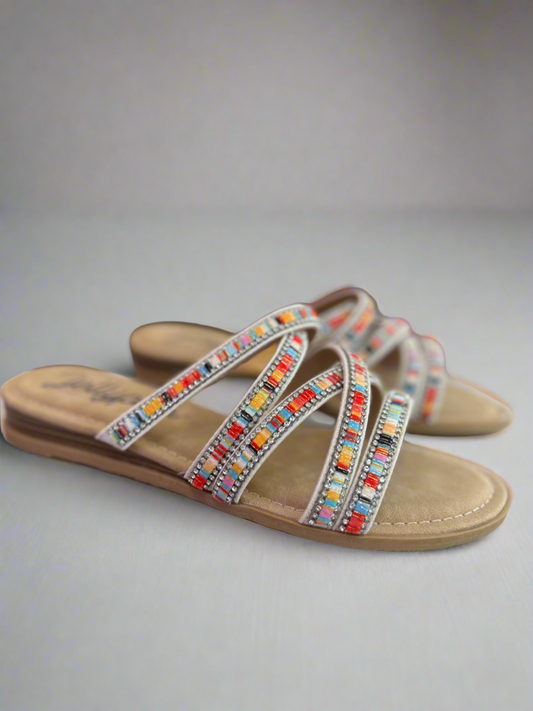 Jellypop-Glisten Sandals