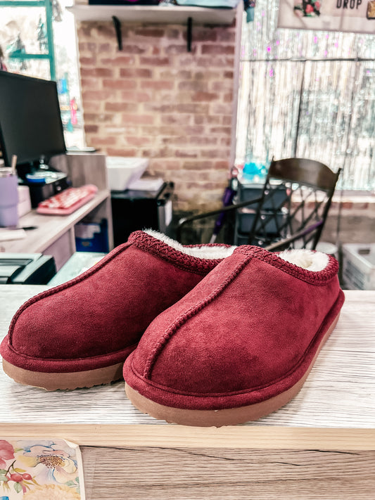 Very G- Cheers Slippers-Maroon