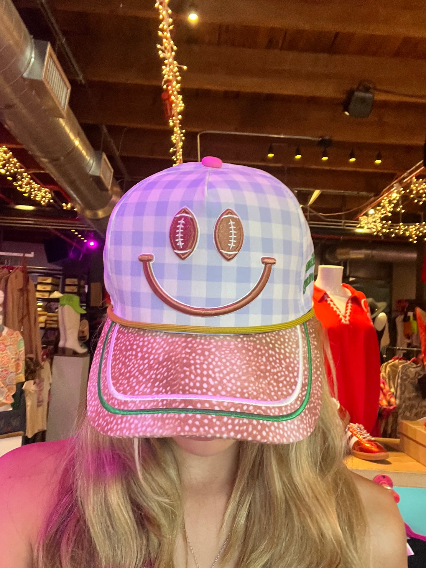 Sideline Smiles Trucker Hat
