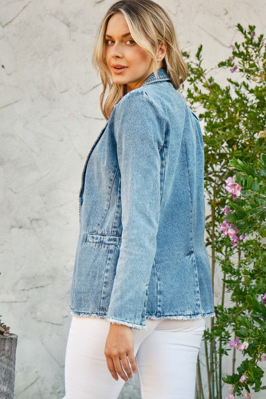 Denim Blazer