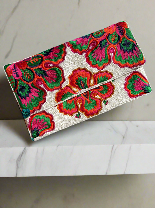 Multi Floral Handbag