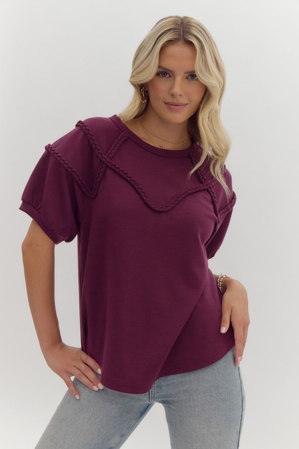 Plum Crazy Blouse