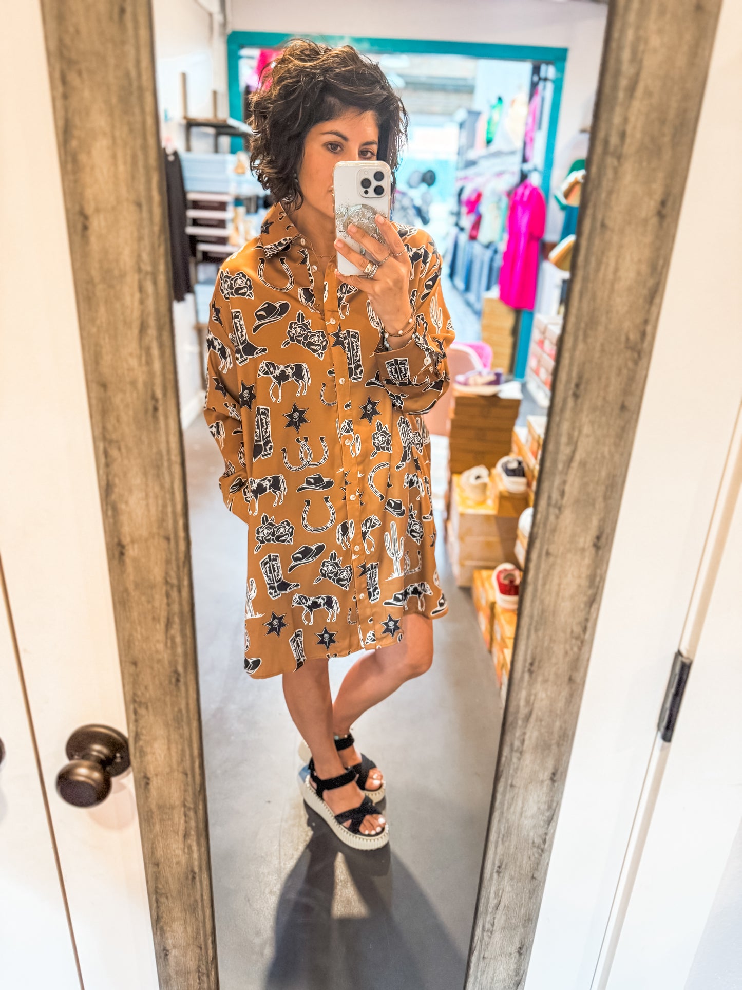 Cowboy Chic Dress