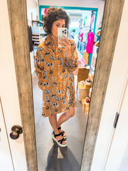 Cowboy Chic Dress