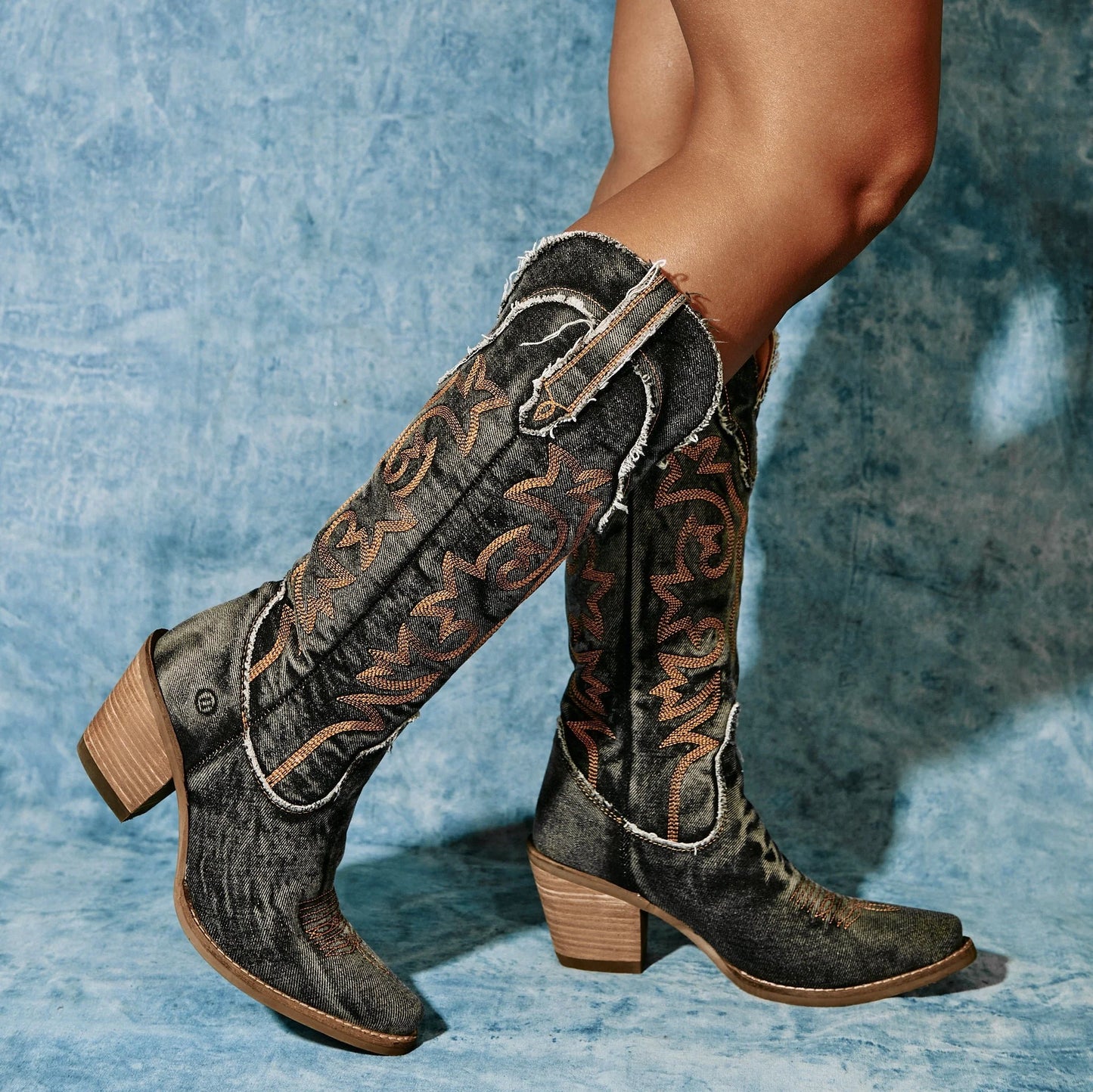 Dingo Boots-Texas Tornado Black