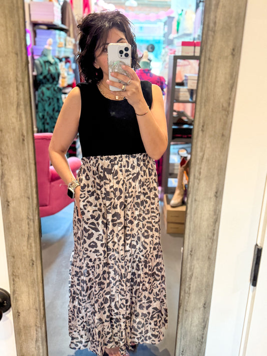 Leopard Maxi Dress