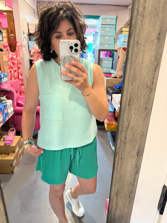 Round Neck Crop