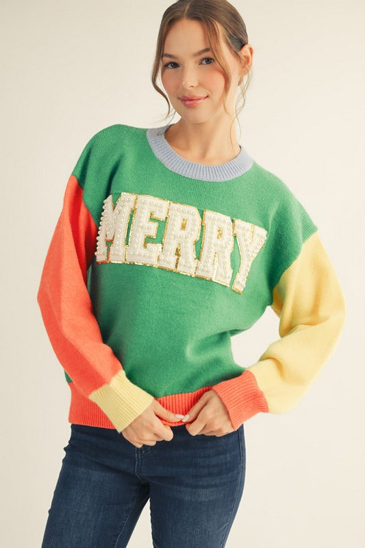 Merry Pearl Sweater