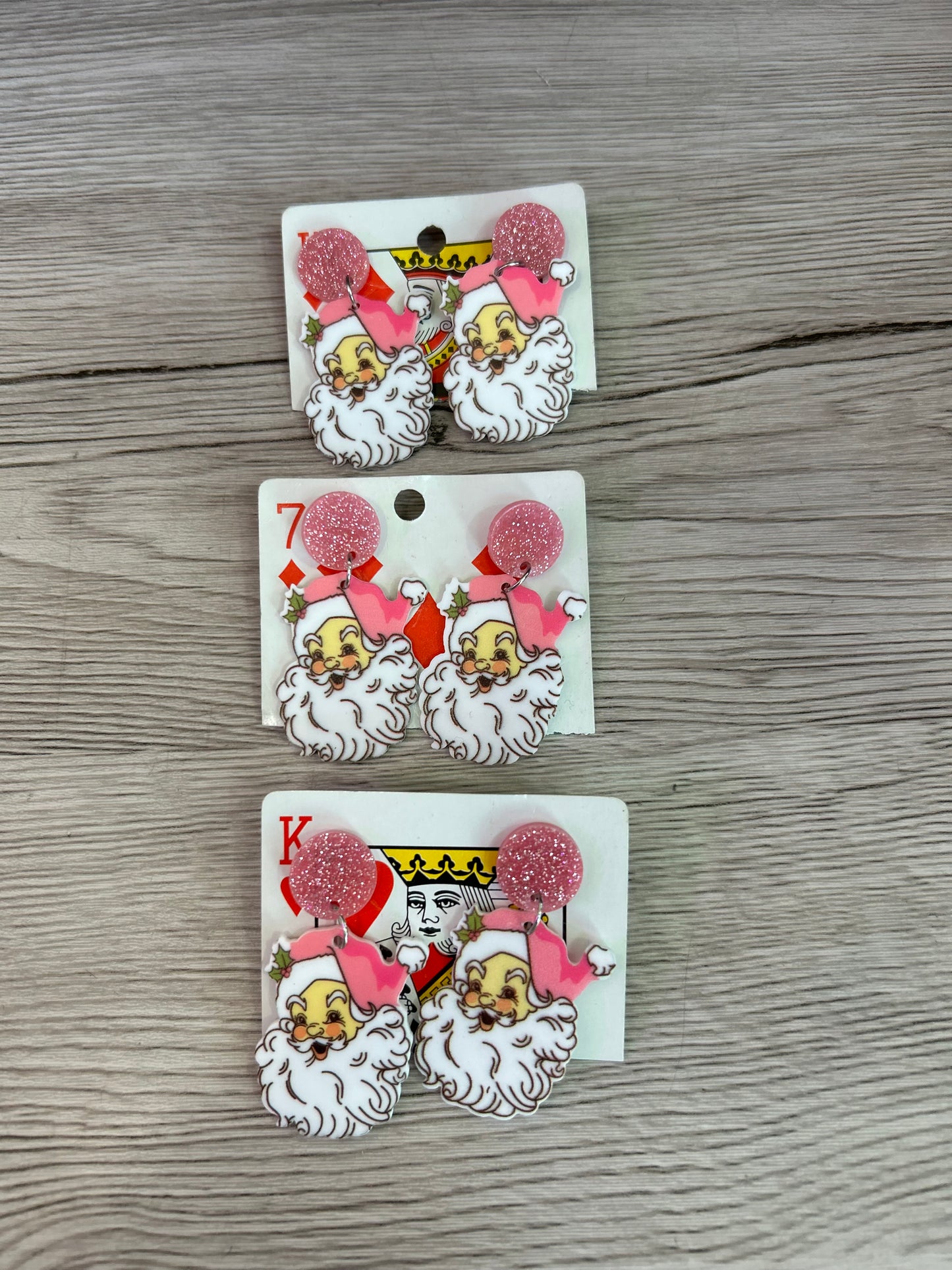 Santa Earrings