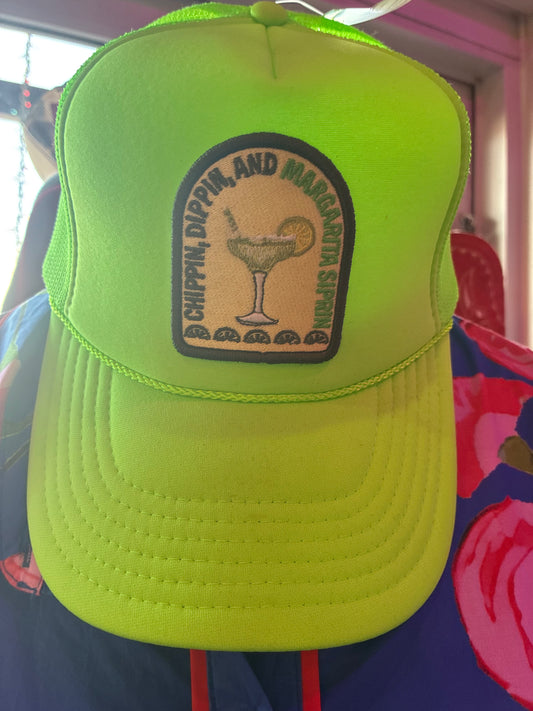 Chips, Dips & Margaritas Sippin’ Trucker Hat