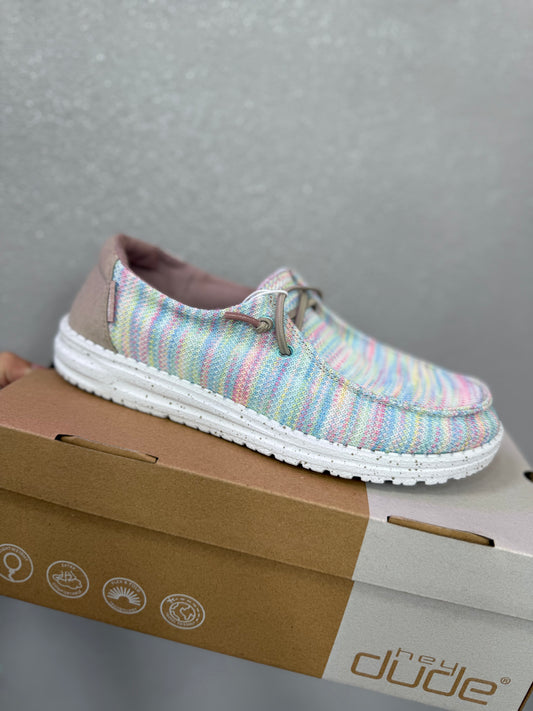 Aurora White Slipons