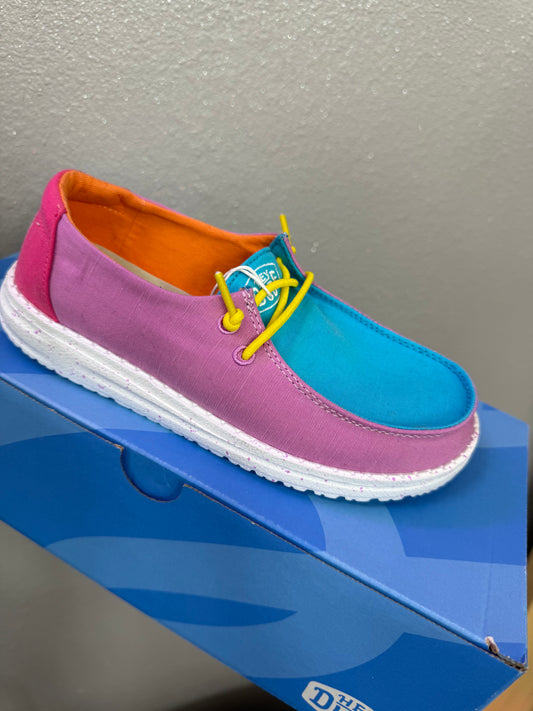 Kids/Youth Color Block Slip On