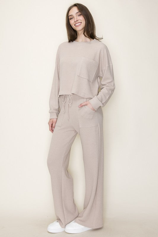 Cloudy Knit Pants