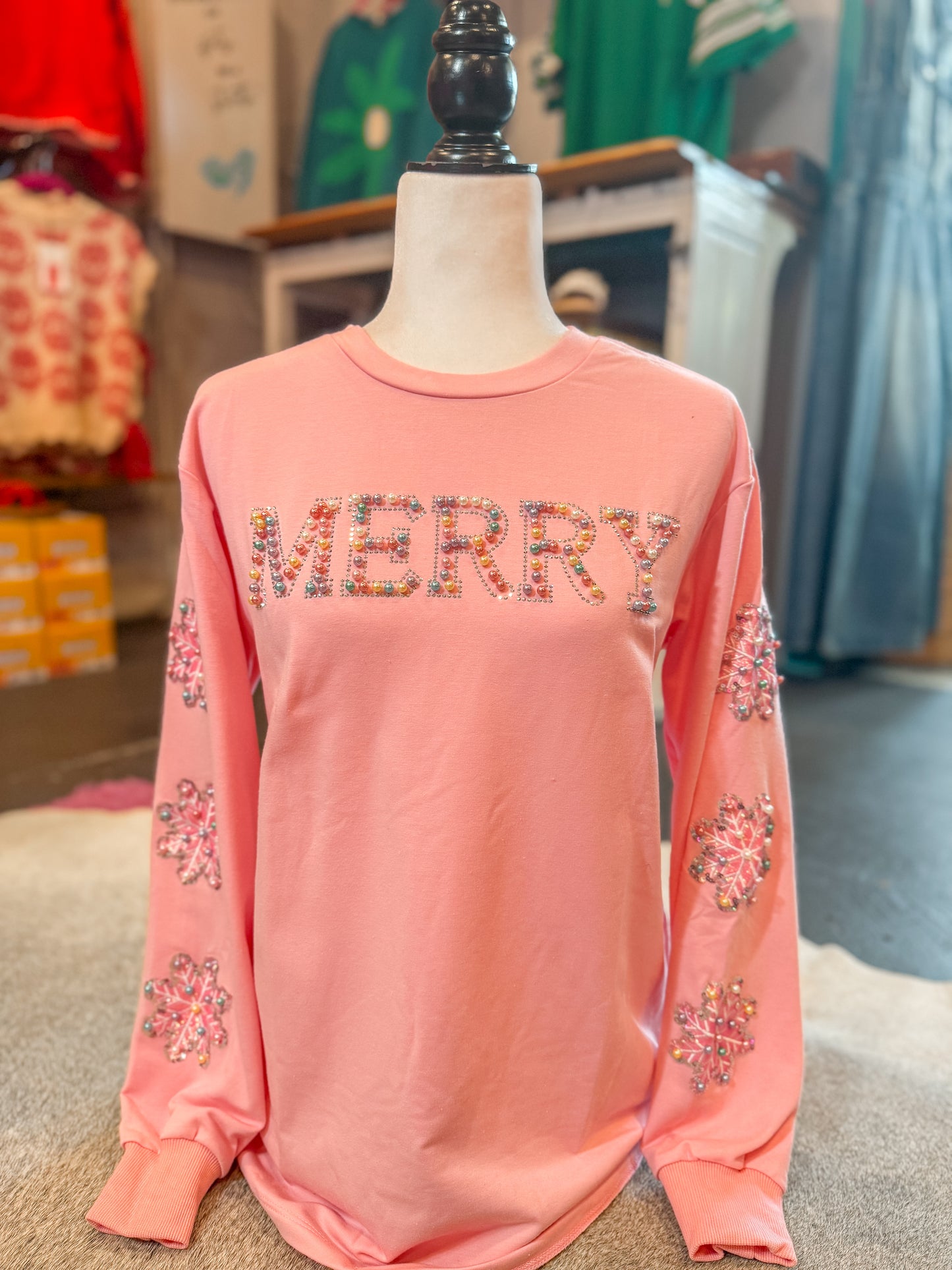 Merry Pearl Sweatshirt