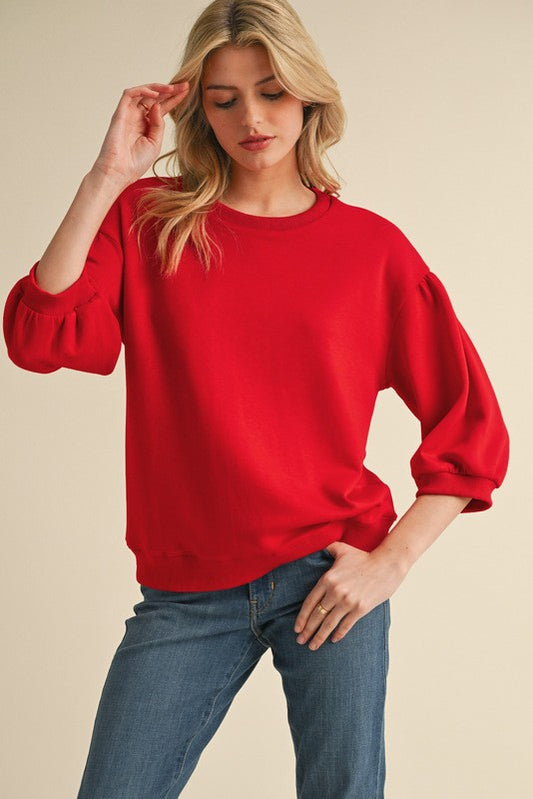 Pheasant Sleeve Blouse