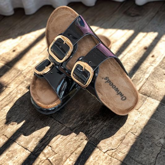 Outwoods-Joan Sandals Black