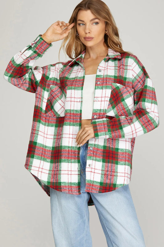 Christmas Cheer Shacket