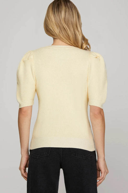Bow Sweater Top