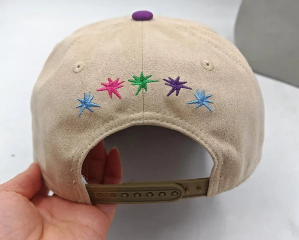 Neon Horse Bit Cow Print Trucker Hat