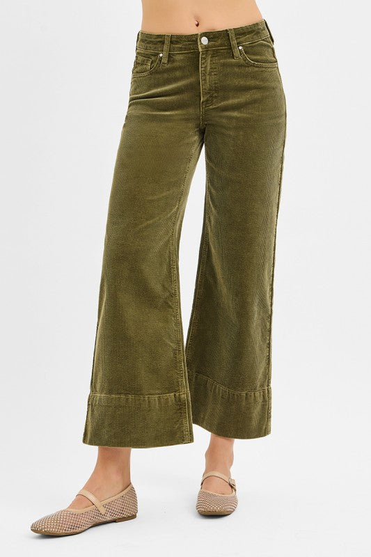 High Rise Corduroy Pants