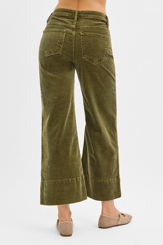 High Rise Corduroy Pants